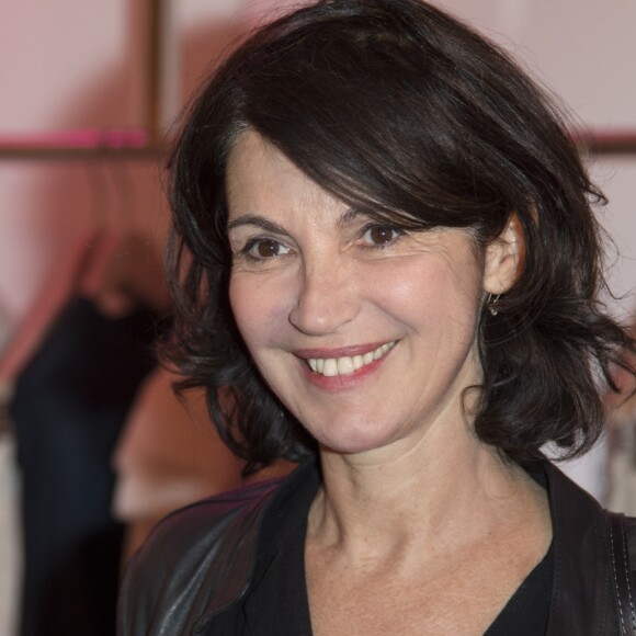 Semi-Exclusif - Zabou Breitman - Tara Jarmon présente l'exposition "Girls, girls, girls" à la boutique des Champs-Elysées à Paris, le 3 octobre 2017. © Pierre Perusseau/Bestimage