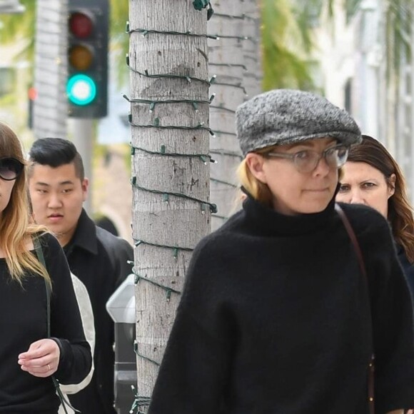 Exclusif - Ellen Pompeo va faire du shopping chez Balanciaga à Beverly Hills le 12 mai 2018.