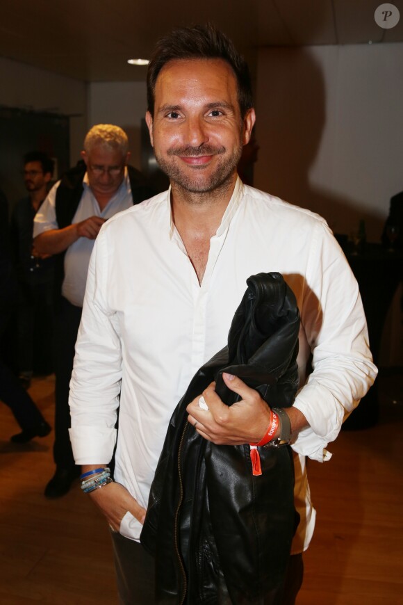 Exclusif - Christophe Michalak au match de football France-Irlande dans le salon Orange au Stade de France à St-Denis, France, le 28 mai 2018.