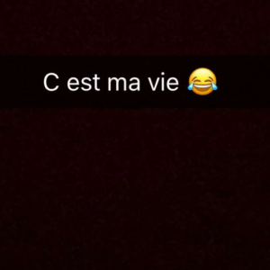 Ayem Nour dévoile sa blessure sur Snapchat, lundi 29 mai 2018