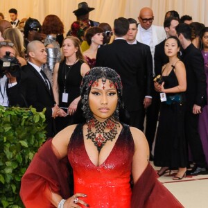 Nicki Minaj - Les célébrités arrivent à l'ouverture de l'exposition Heavenly Bodies: Fashion and the Catholic Imagination à New York, le 7 mai 2018 © Christopher Smith/AdMedia via Zuma/Bestimage07/05/2018 - New York