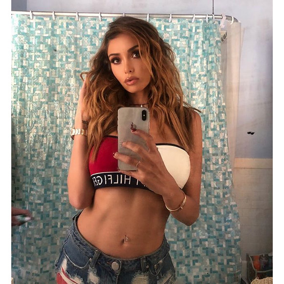 Nabilla Benattia à Los Angeles. Mars 2018.