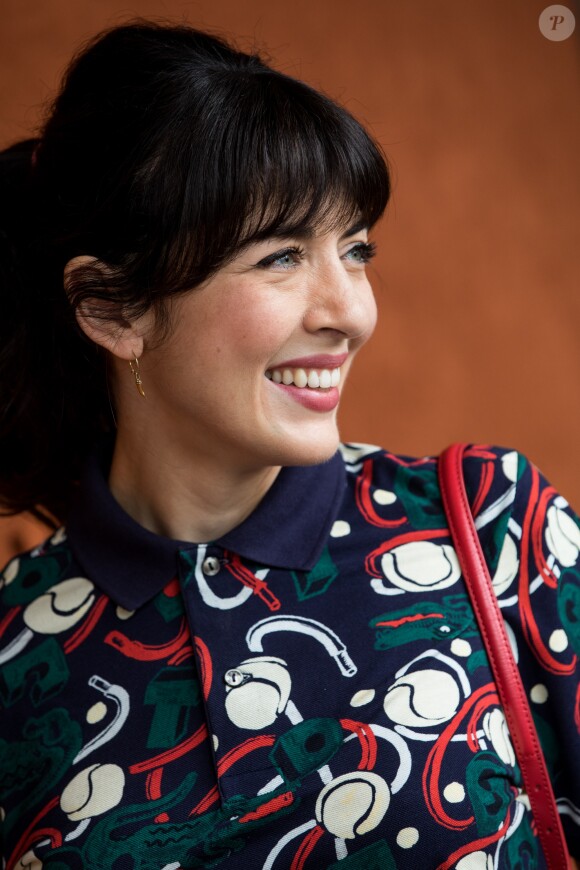 Nolwenn Leroy au village lors des internationaux de France de tennis de Roland Garros, Jour 4, à Paris le 30 mai 2018.