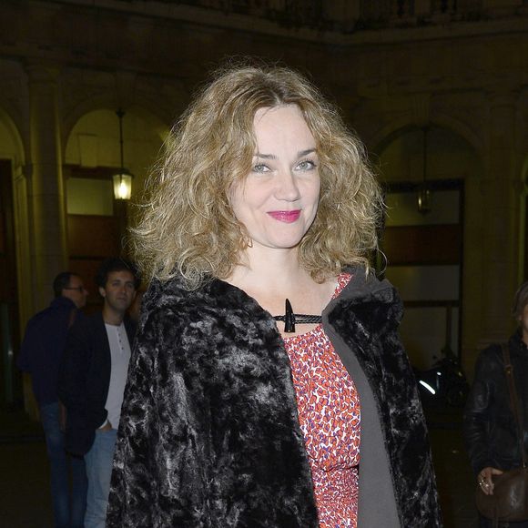 Marine Delterme - Générale de la pièce de théâtre "Le Mensonge" au théâtre Edouard VII à Paris, le 14 septembre 2015.