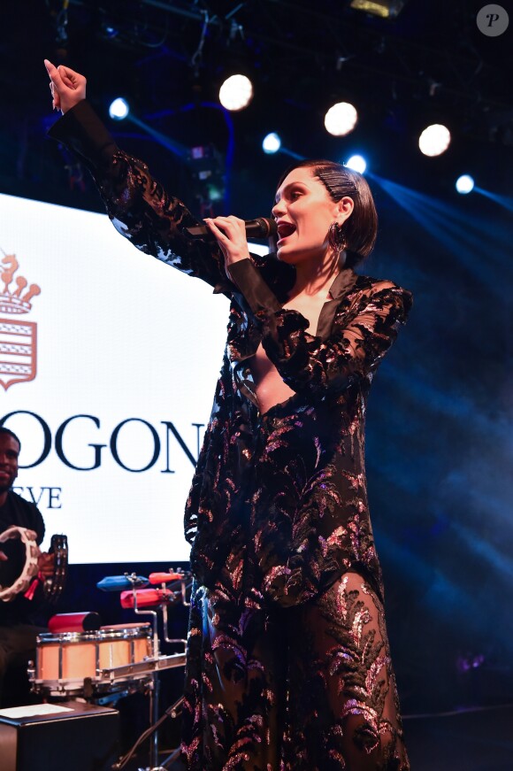 Jessie J - Soirée de Grisogono "Love On The Rocks" à l'hôtel Eden Roc au Cap d'Antibes lors du 70 ème Festival International du Film de Cannes. Le 23 mai 2017.