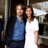 Ophélie Meunier et son mari Mathieu Vergne - People au village lors des Internationaux de France de Tennis de Roland Garros à Paris le 1er juin 2018.