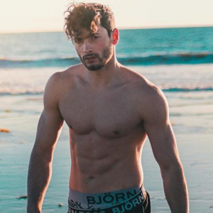 Malik, le petit ami de Camille Cerf  - Instagram, février 2018