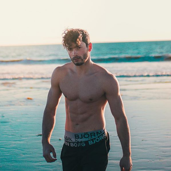 Malik, le petit ami de Camille Cerf  - Instagram, février 2018