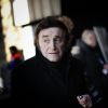 Dick Rivers aux funérailles de Johnny Hallyday le 9 décembre 2017 à Paris.