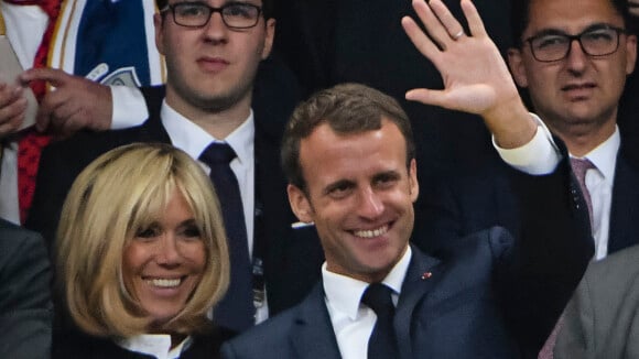 Brigitte Macron : Divine en cuir pour un moment complice avec Emmanuel