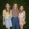 Leslie Mann avec ses filles Iris Apatow et Maude Apatow au diner caritatif Chanel au profit de la fondation NRDC à Malibu. Los Angeles, le 2 juin 2018.