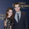 Kristen Stewart et Robert Pattinson - Avant-Premiere du film Twilight "Breaking Dawn" a Londres, le 14 novembre 2012.
