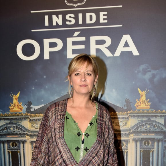 Flavie Flament - Les célébrités à la première de l'escape game grandeur nature "Inside Opéra" au Palais Garnier à Paris, France, le 4 juin 2018. Le Palais Garnier accueille pour la première fois un concept inédit jamais proposé au public. INSIDE OPERA, un jeu grandeur nature entre escape game et parcours immersif sur les traces du Fantôme de l'Opéra. Le but du jeu ? Tenter de résoudre la malédiction du Fantôme de l'Opéra et le libérer à jamais en déchiffrant une série d'énigmes au sein du Palais Garnier avec la participation des différents comédiens en costume d'époque qui animent ce jeu. © Veeren/Bestimage