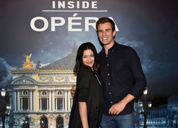 Karima Charni et Jean-Baptiste Marteau - Les célébrités à la première de l'escape game grandeur nature "Inside Opéra" au Palais Garnier à Paris, France, le 4 juin 2018. Le Palais Garnier accueille pour la première fois un concept inédit jamais proposé au public. INSIDE OPERA, un jeu grandeur nature entre escape game et parcours immersif sur les traces du Fantôme de l'Opéra. Le but du jeu ? Tenter de résoudre la malédiction du Fantôme de l’Opéra et le libérer à jamais en déchiffrant une série d’énigmes au sein du Palais Garnier avec la participation des différents comédiens en costume d’époque qui animent ce jeu. © Veeren/Bestimage