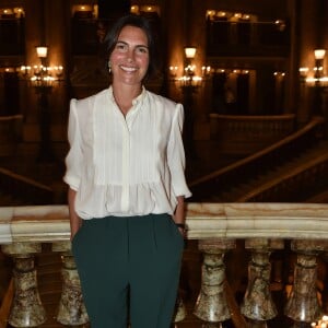 Alessandra Sublet - Les célébrités à la première de l'escape game grandeur nature "Inside Opéra" au Palais Garnier à Paris, France, le 4 juin 2018. Le Palais Garnier accueille pour la première fois un concept inédit jamais proposé au public. INSIDE OPERA, un jeu grandeur nature entre escape game et parcours immersif sur les traces du Fantôme de l'Opéra. Le but du jeu ? Tenter de résoudre la malédiction du Fantôme de l'Opéra et le libérer à jamais en déchiffrant une série d'énigmes au sein du Palais Garnier avec la participation des différents comédiens en costume d'époque qui animent ce jeu. © Veeren/Bestimage