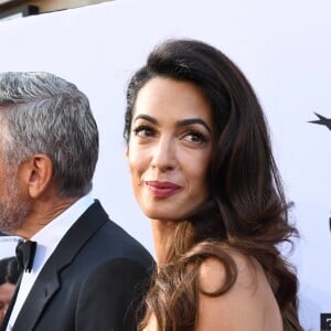 George Clooney et sa femme Amal Clooney - People à la soirée annuelle "AFI Life Achievement Award" à Los Angeles. Le 7 juin 2018 © Birdie Thompson / Zuma Press / Bestimage