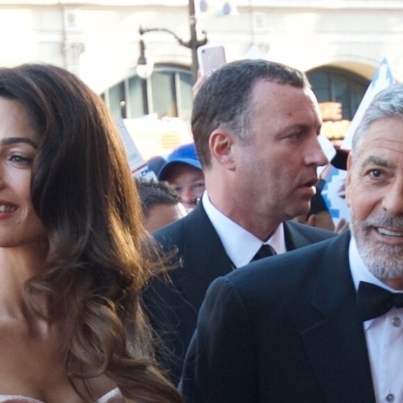 George Clooney et sa femme Amal Clooney Alamuddin arrivent à la soirée American Film Institute's 46th Life Achievement Award au théâtre Dolby à Hollywood, le 7 juin 2018 George Clooney and Amal Clooney attend the American Film Institute's 46th Life Achievement Award Gala Tribute to George Clooney at Dolby Theatre. 7th june 201807/06/2018 - Los Angeles