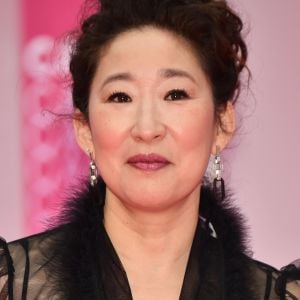 Sandra Oh durant le "Pink Carpet" des séries "Killing Eve" et "When Heroes Fly" lors du festival "Canneseries" à Cannes, le 8 avril 2018. © Bruno Bebert/Bestimage