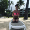 Denitsa Ikonomova en vacances en Guadeloupe sur Instagram, juin 2018. 
