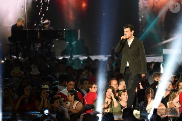 Exclusif - Marc Lavoine - Enregistrement de l'émission "La chanson de l'année" dans les arènes de Nîmes, diffusée en direct sur TF1 le 8 juin © Bruno Bebert / Bestimage