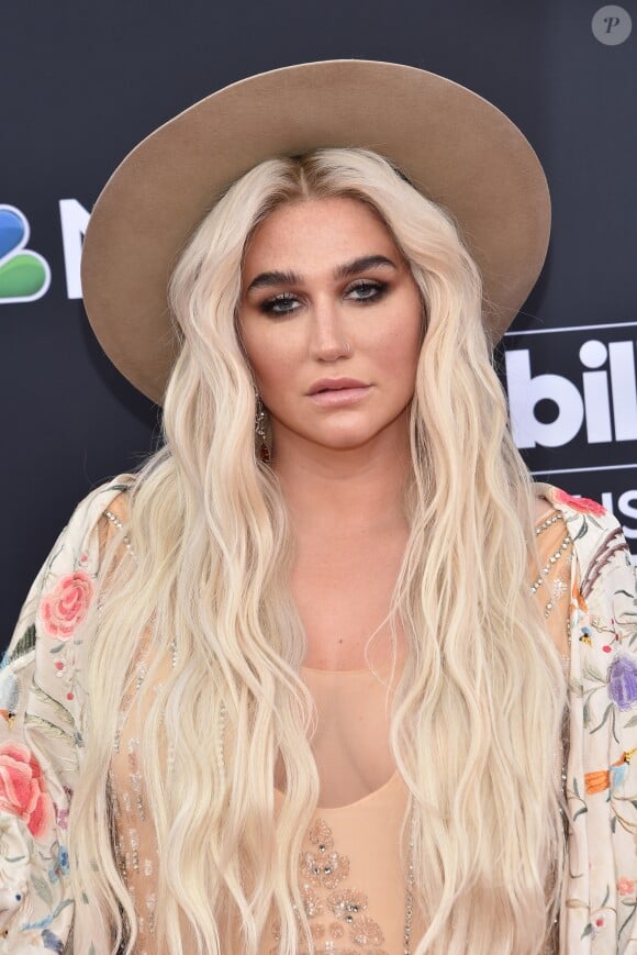 Kesha à la soirée Billboard Music awards au MGM Grand Garden Arena à Las Vegas, le 20 mai 2018