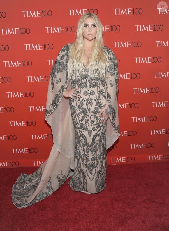 Kesha - Photocall de la soirée 2018 Time 100 Gala au Frederick P. Rose Hall à New York, le 24 avril 2018