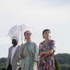 Semi-Exclusif - Katy Perry, Mia Moretti et Bradford Cobb vont visiter le château de Versailles et ses jardins le 31 mai 2018
