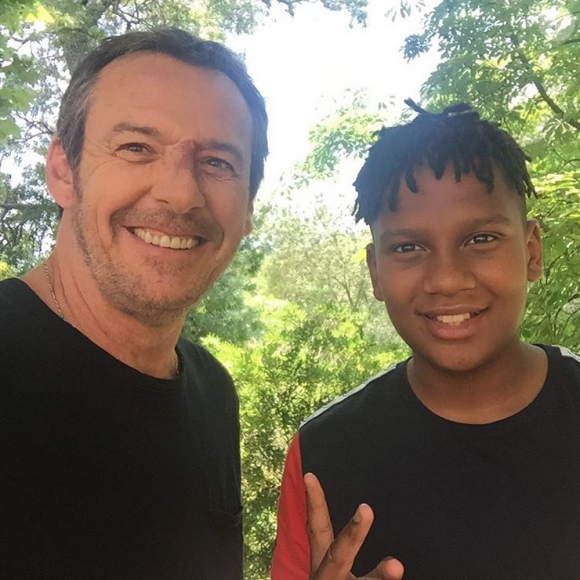 Jean-Luc Reichmann et Gabriel (Kids united) - Instagram, 19 juin 2018