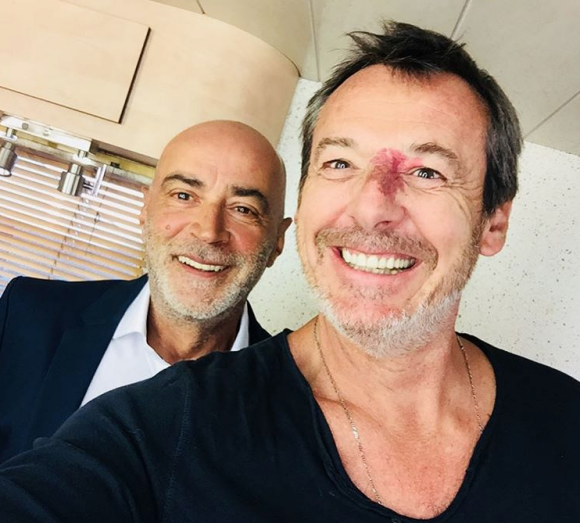 Jean-Luc Reichmann et Patrick Bosso - Instagram, 12 juin 2018