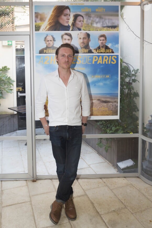 Nicolas Bridet lors de l'avant première du film A 2 heures de Paris, réalisé par Viginie Verrier, au cinéma Studio 28 dans le 18ème arrondissement de Paris, le 18 juin 2018. © Bestimage