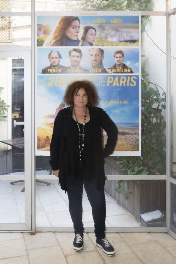Valérie Mairesse lors de l'avant-première du film "A 2 heures de Paris", réalisé par Viginie Verrier, au cinéma Studio 28 dans le 18ème arrondissement de Paris, France, le 18 juin 2018. © Bestimage
