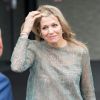 La reine Maxima des Pays-Bas visite le centre de thérapie proton à l'hôpital universitaire de Groningen le 19 juin 2018.