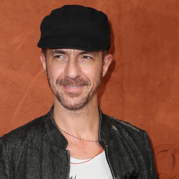 Calogero au village lors des internationaux de tennis de Roland Garros à Paris, le 10 juin 2018. © Moreau-Jacovides/Bestimage