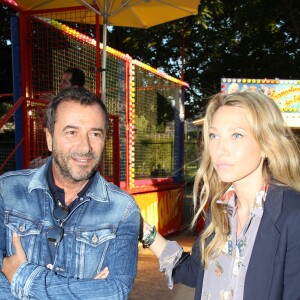 Bernard Montiel, Laura Smet - Soirée d'inauguration de la 35ème fête foraine des Tuileries au Jardin des Tuileries à Paris, le 22 juin 2018. © Coadic Guirec/Baldini/Bestimage