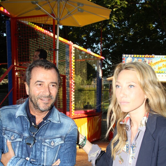 Bernard Montiel, Laura Smet - Soirée d'inauguration de la 35ème fête foraine des Tuileries au Jardin des Tuileries à Paris, le 22 juin 2018. © Coadic Guirec/Baldini/Bestimage