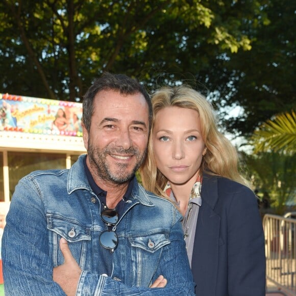 Bernard Montiel et Laura Smet - Soirée d'inauguration de la 35ème fête foraine des Tuileries au Jardin des Tuileries à Paris, le 22 juin 2018. © Coadic Guirec/Baldini/Bestimage