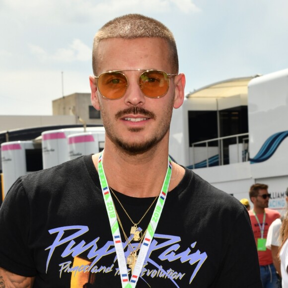 Matt Pokora (M. Pokora) durant le Grand Prix de France au Castellet le 24 juin 2018. © Bruno Bebert / Bestimage