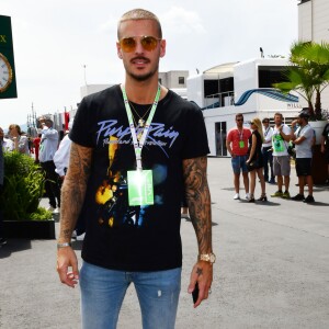 Matt Pokora (M. Pokora) durant le Grand Prix de France au Castellet le 24 juin 2018. © Bruno Bebert / Bestimage