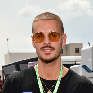 Matt Pokora (M. Pokora) durant le Grand Prix de France au Castellet le 24 juin 2018. © Bruno Bebert / Bestimage