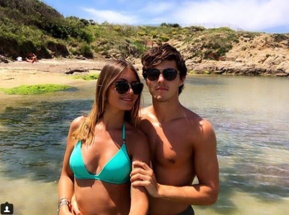 Dylan Deschamps et sa compagne Mathilde sur Instagram en juin 2018.