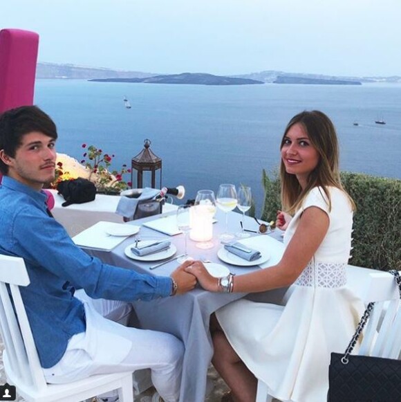 Dylan Deschamps et sa compagne Mathilde sur Instagram le 21 mai 2018.