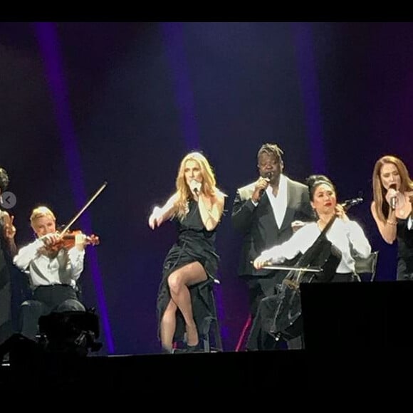 Céline Dion sur scène à Tokyo le 26 juin 2018