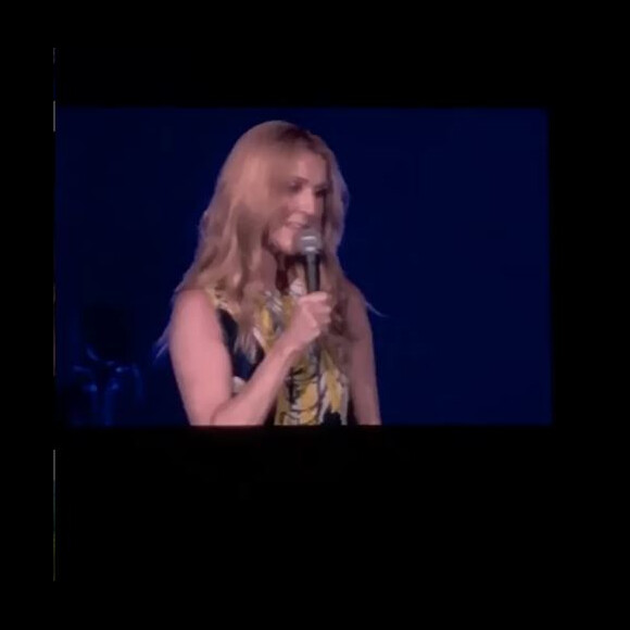 Céline Dion en concert à Tokyo le 26 juin 2018
