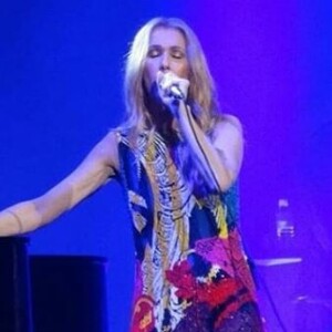 Céline Dion lors de son concert à Tokyo le 26 juin 2018