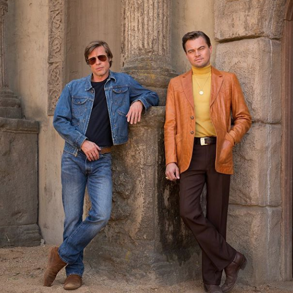 Leonardo DiCaprio et Brad Pitt sur la première photo d'Once Upon a Time in Hollywood