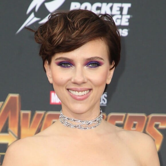 Scarlett Johansson à la première de 'Avengers: Infinity War' au théâtre El Capitan à Hollywood, le 23 avril 2018