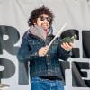 Yarol Poupaud du groupe FFF (Fédération Française de Fonck) lors du Festival Rock the Pistes 2018 à Morgins, France, le 24 mars 2018. © Maks Him/Bestimage