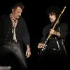 Exclusif - Yarol Poupaud - Johnny Hallyday en concert au Vélodrome à Arcachon, où 8500 personnes sont venues l'acclamer. Le 19 juillet 2016 © Patrick Bernard-Thibaud Moritz / Bestimage