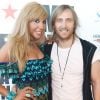Cathy et David Guetta inaugurant leur club à l'aéroport d'Ibiza le 17 juillet 2012