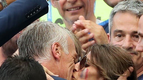 Didier Deschamps: Le baiser de la victoire de sa femme Claude, instants magiques